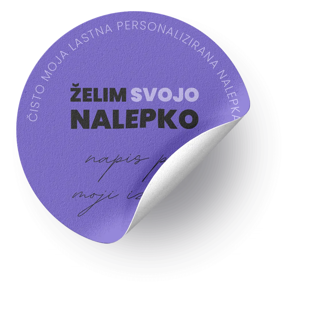 personalizirana-nalepka Personalizirane nalepke po meri
